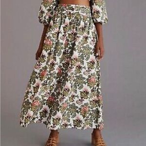 Anthropologie - Forever That Girl - Floral Maxi Skirt - size S